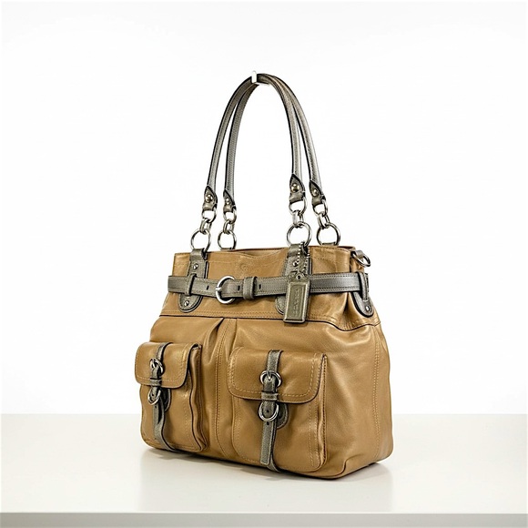 Coach Handbags - Coach Limited Edition XL North South Tote in Bronze Copper